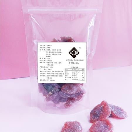 工厂直销休闲零食百香果干网红果脯蜜饯批发60g袋广西特产